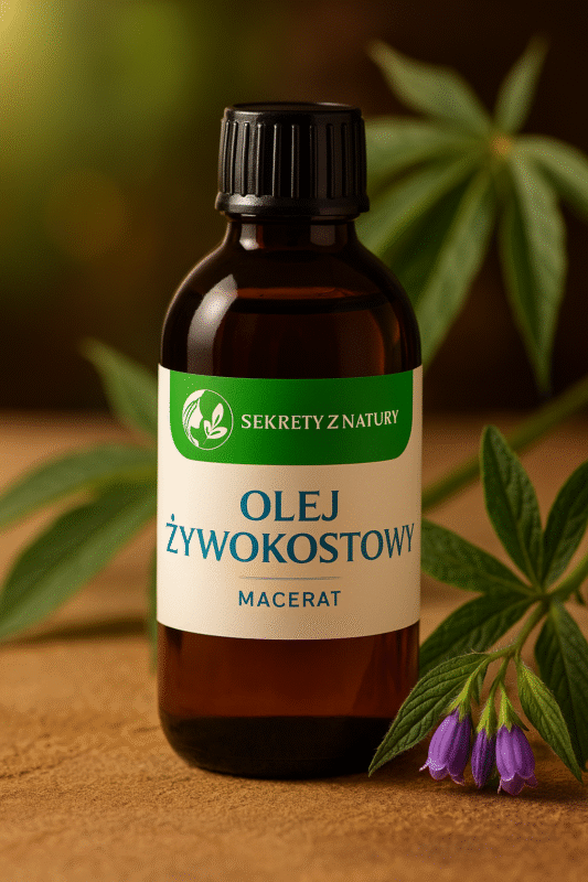 Naturalny olej z żywokostu