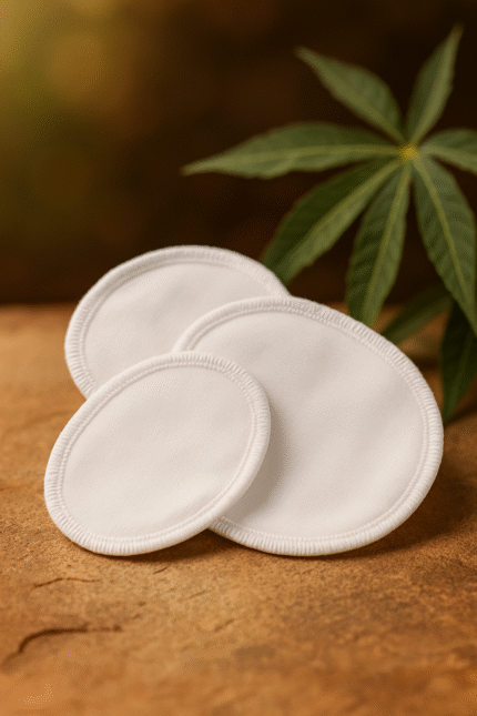 bawełniany komplet na okłady w oleju rycynowego