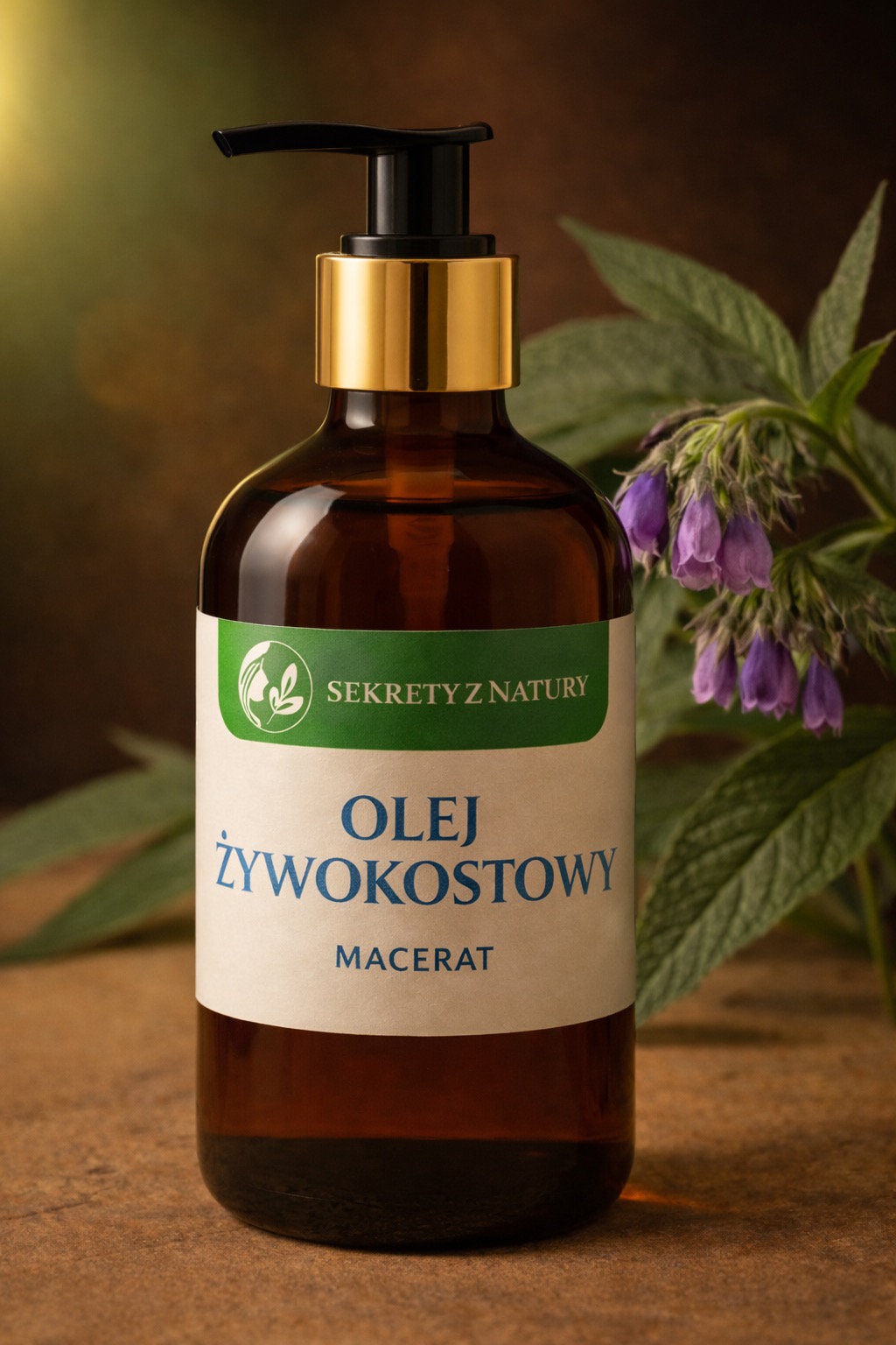 olej żywokostu olej z żywokostu