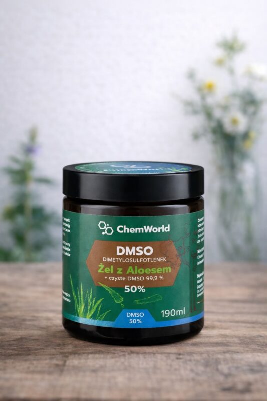 DMSO żel 50% z Aloesem