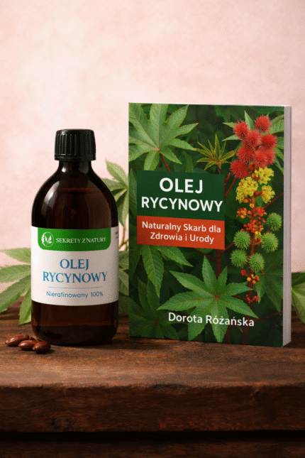 Olej rycynowy i książka