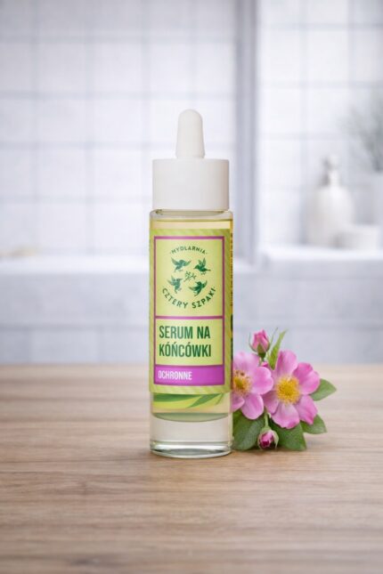 serum do włosów na zniszczone końcówki