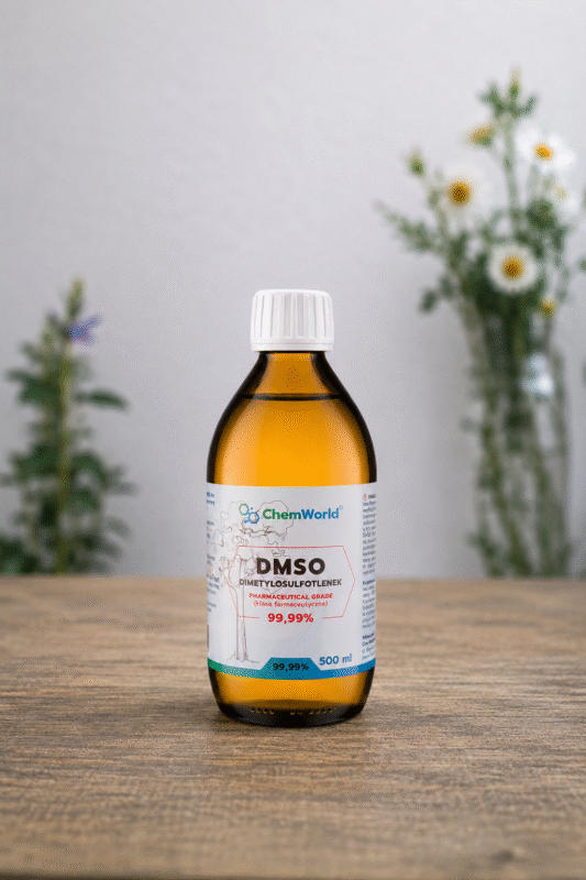 DMSO 99,99% Szklana Butelka